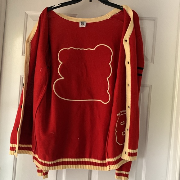 Because Of Them We Can Tuskegee Letterman Sweater Varsity Style Cardigan - Picture 12 of 16